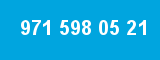 971 598 05 21 971 598 05 21